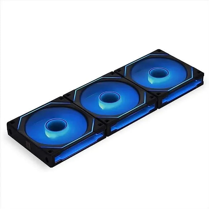 LIAN LI SL120 INFINITY Wireless 120mm RGB Black (1 Pack) (3 Fans In Total) - Anigma