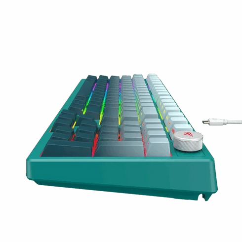HAVIT Mechanical Keyboard White + Green KB899L RGB