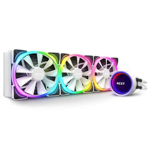 NZXT Kraken X73 RGB 360mm AIO Liquid Cooler With RGB Fans White - Anigma