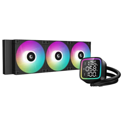 DeepCool LD360 ARGB 360mm AIO Liquid Cooler (Black) - Anigma