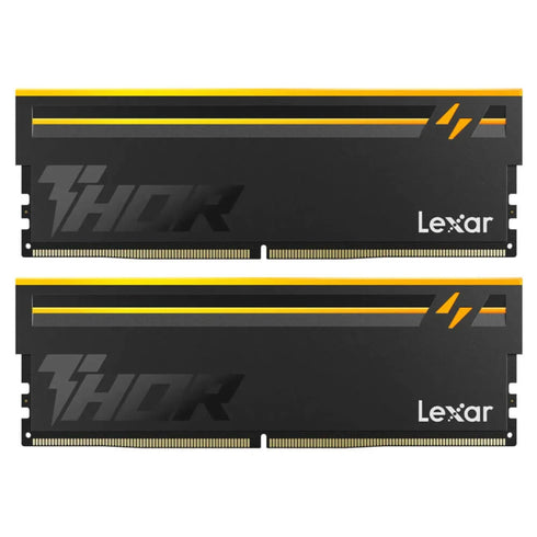 Lexar THOR RGB DDR5 RAM 32GB Kit (2x16GB) 6000 MHz, Intel XMP 3.0/AMD Expo Memory