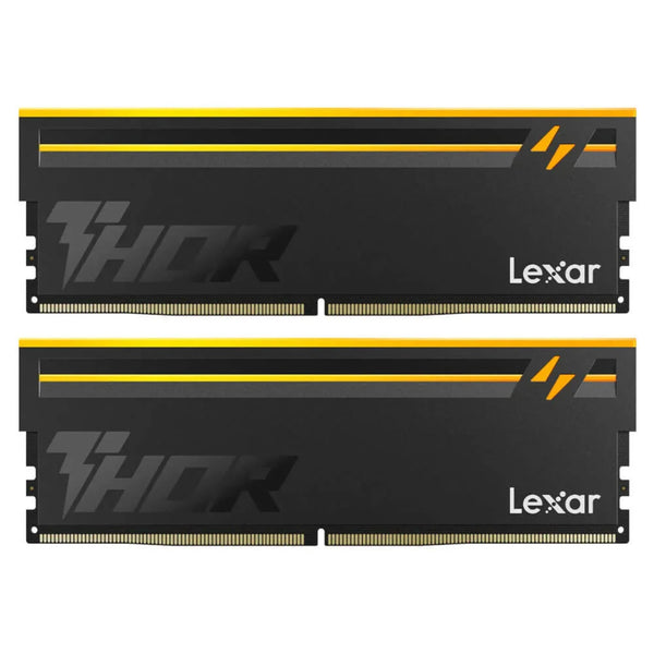 Lexar THOR RGB DDR5 RAM 32GB Kit (2x16GB) 6000 MHz, Intel XMP 3.0/AMD Expo Memory