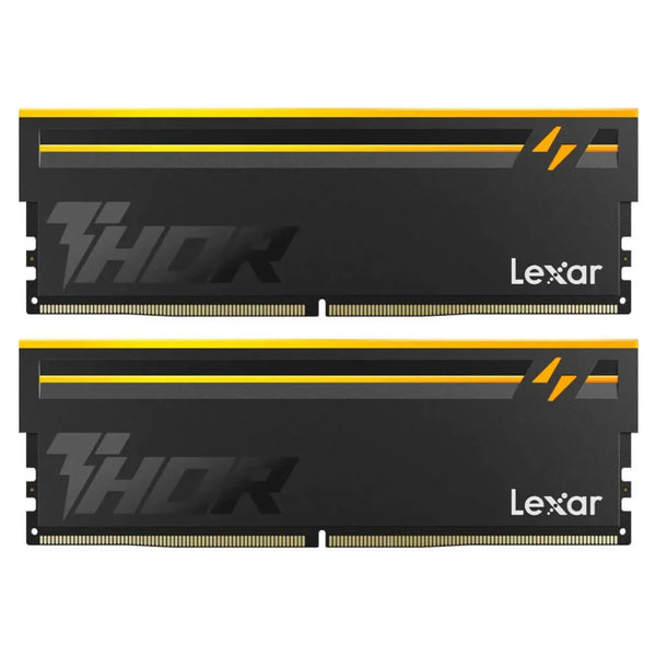 Lexar THOR RGB DDR5 RAM 32GB Kit (2x16GB) 6000 MHz, Intel XMP 3.0/AMD Expo Memory