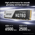 Lexar M.2 1TB SSD PCIe Gen4 NVMe NQ780 ,Up to 6500 MB/s Read