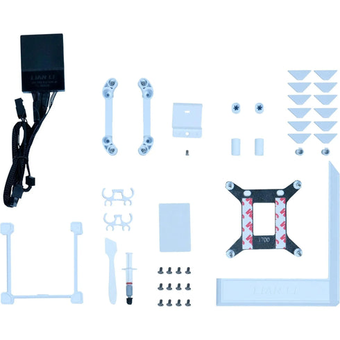 Lian Li HydroShift 360TL LCD 360mm ARGB AIO Liquid CPU Cooler White - Anigma