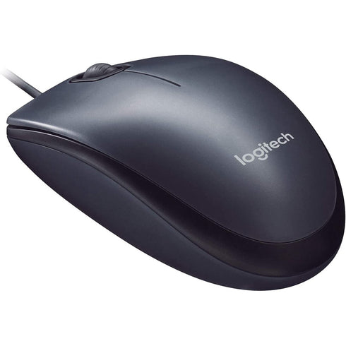 Logitech M90 USB Wired Mouse Grey