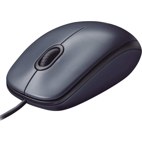 Logitech M90 USB Wired Mouse Grey