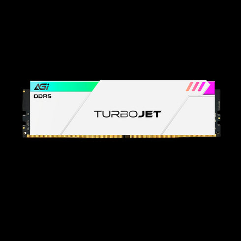 AGI TurboJet UD858 RGB 32GB (16GBx2) DDR5 6000MHz CL30, White