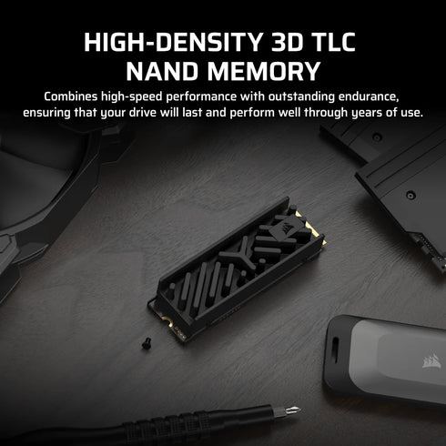 MP700 ELITE with Heatsink 2TB PCIe 5.0 (Gen 5) x4 NVMe M.2 SSD