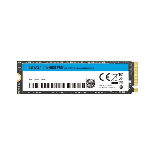 Lexar® NM610PRO M.2 2280 PCIe Gen3x4 NVMe SSD - Anigma