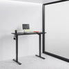 Navodesk LITE Electric Standing Desk Black | 2-Stage | 73.5-118cm | 70kg Capacity | Cup Holder | 5-Year Warranty