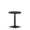 Navodesk SOLO Electric Standing Desk Black | Single-Leg | 63-128cm | Motorized | Square Base