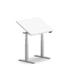 Navodesk TILT Drafting Standing Desk White | Dual Motor | 64-129cm | Gas-Spring Tilt | 4 Memory Presets