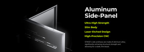 TRYX Stage 360 ARGB Dual-Screen Liquid Cooler - connectivity detail