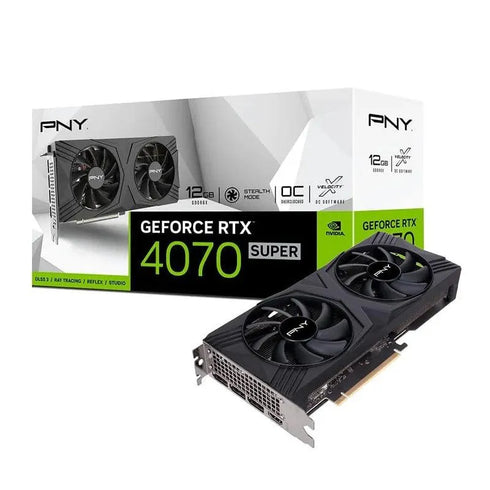 PNY GeForce RTX 4070 Super Verto Dual Fan 12GB GDDR6X - Anigma