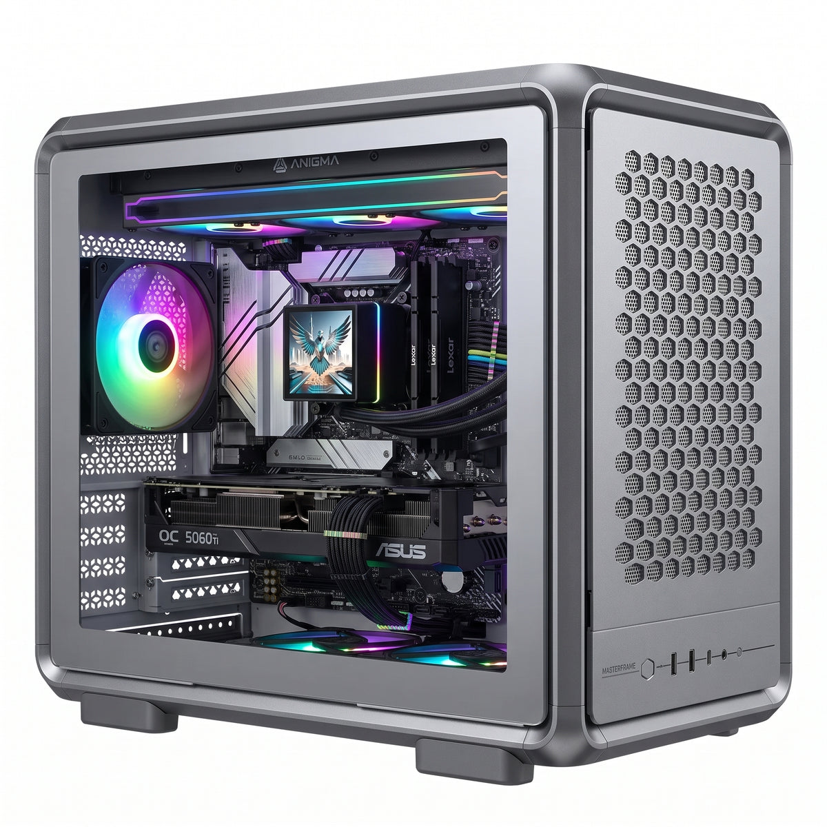 Performance Mini AMD Ryzen 7 9700X RTX 5060 Ti 8GB 32GB DDR5 1TB M.2 SSD Gaming PC