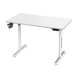 Fantech WS311 Electric Height Adjustable Gaming Desk - White