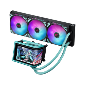 ASUS ROG RYUO IV 360 ARGB Hatsune Miku Edition AIO 360mm Curved-screen Cooler