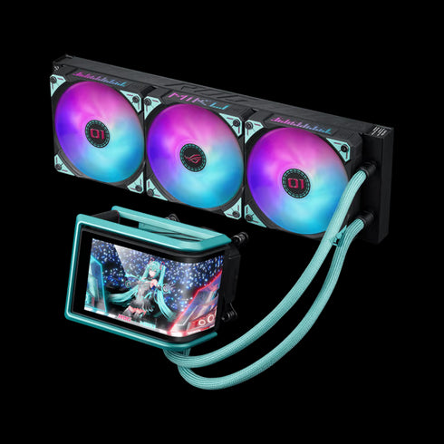 ASUS ROG RYUO IV 360 ARGB Hatsune Miku Edition AIO 360mm Curved-screen Cooler