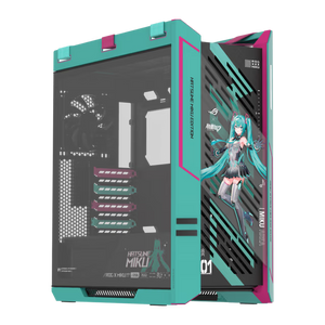 ASUS ROG Strix Helios II Hatsune Miku Edition EATX Mid-tower Case With Glass Panels