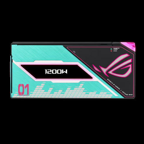 ASUS ROG Thor 1200W Platinum III Hatsune Miku Edition ATX 3.1 Power Supply