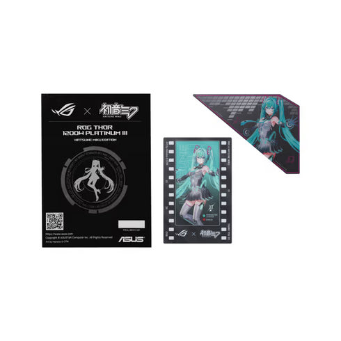 ASUS ROG Thor 1200W Platinum III Hatsune Miku Edition ATX 3.1 Power Supply