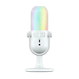 Razer Seiren V3 Chroma USB Condenser 32-Bit DSP AI Streaming Microphone - White
