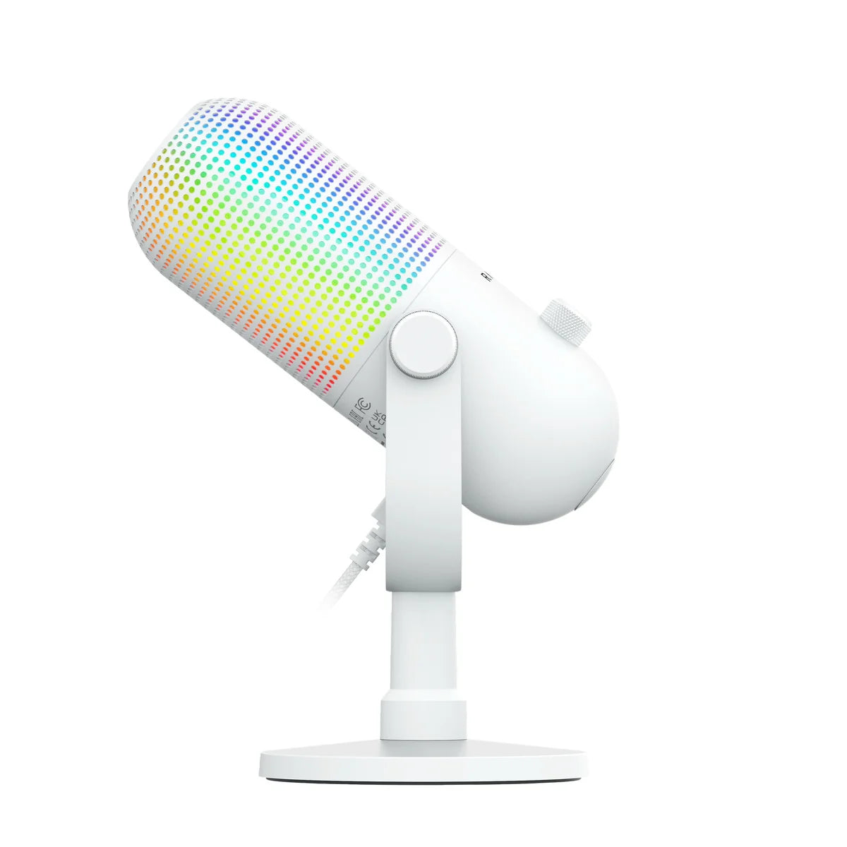 Razer Seiren V3 Chroma USB Condenser 32-Bit DSP AI Streaming Microphone - White