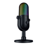 Razer Seiren V3 Chroma USB Condenser 32-Bit DSP AI Streaming Microphone - Black