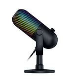 Razer Seiren V3 Chroma USB Condenser 32-Bit DSP AI Streaming Microphone - Black
