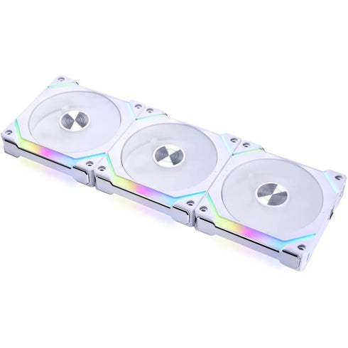 LIAN LI SL120 V2 120mm RGB White (1 Pack) (3 Fans In Total) - Anigma