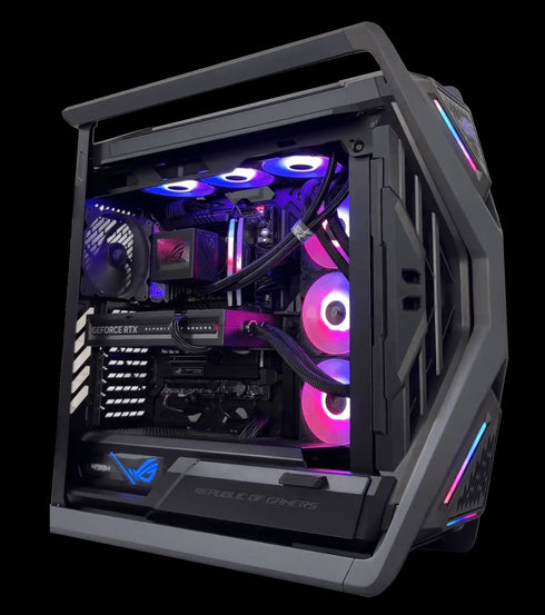 ROG Hyperion Build - Intel 14th Gen I9 14900K RTX 4090 64GB DDR5 2TB M.2 SSD Gaming PC - Anigma