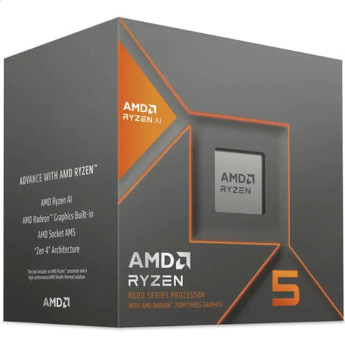 AMD Ryzen 5 8600G Desktop Processor with AMD Radeon 760M Graphics 6-Core, 12-Thread AM5 - Anigma