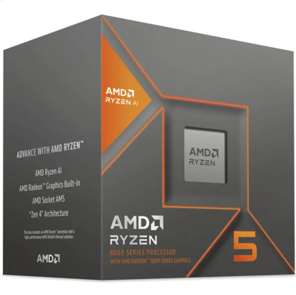 AMD Ryzen 5 8600G Desktop Processor with AMD Radeon 760M Graphics 6-Core, 12-Thread AM5 - Anigma