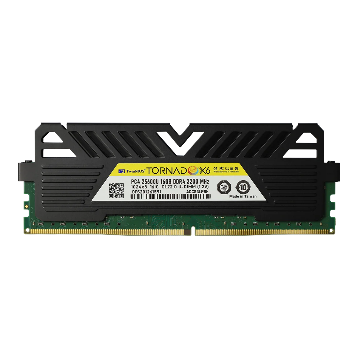 TwinMOS DDR4 Tornado X6 16 GB Non RGB