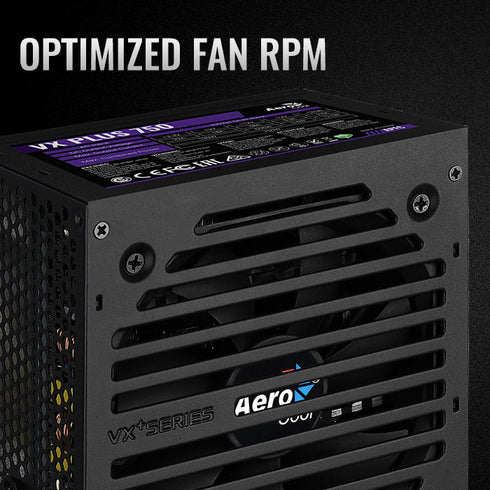AEroCool power supply VX PLUS 750W 230V APFC UK Box - Image 2