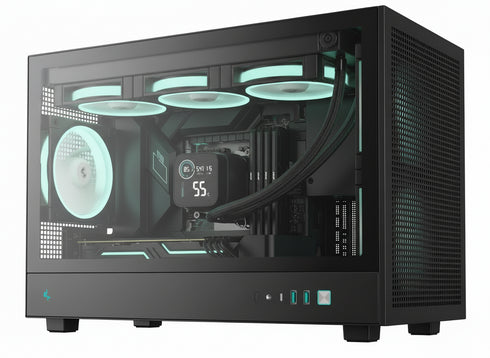 Portable Mini ATX AMD Ryzen 9600X RTX 5060 32GB DDR5 1TB M.2 PC