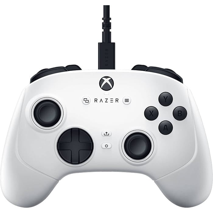 Razer Wolverine V3 Tournament Edition Wired 252g Hall Effect Thumbstick Gaming Controller Xbox + PC - White