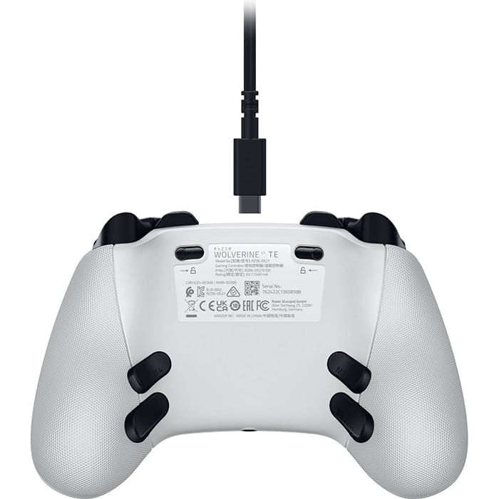 Razer Wolverine V3 Tournament Edition Wired 252g Hall Effect Thumbstick Gaming Controller Xbox + PC - White