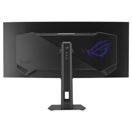 ASUS ROG Strix OLED XG34WCDMTG Curved Gaming Monitor – 34-inch 3440x1440, 240Hz, 0.03ms (GTG), FreeSync & G-Sync Compatible, Android 14 Google TV, WiFi 6, NVIDIA GeForce NOW Pre-Installed, Dolby Vision & Dolby Atmos