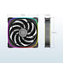GEOMETRIC FUTURE SQUAMA FAN BALCK 140MM 3 PACK