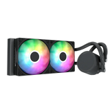 AeroCool Liquid Cooler Abyss L240R Digi, Black