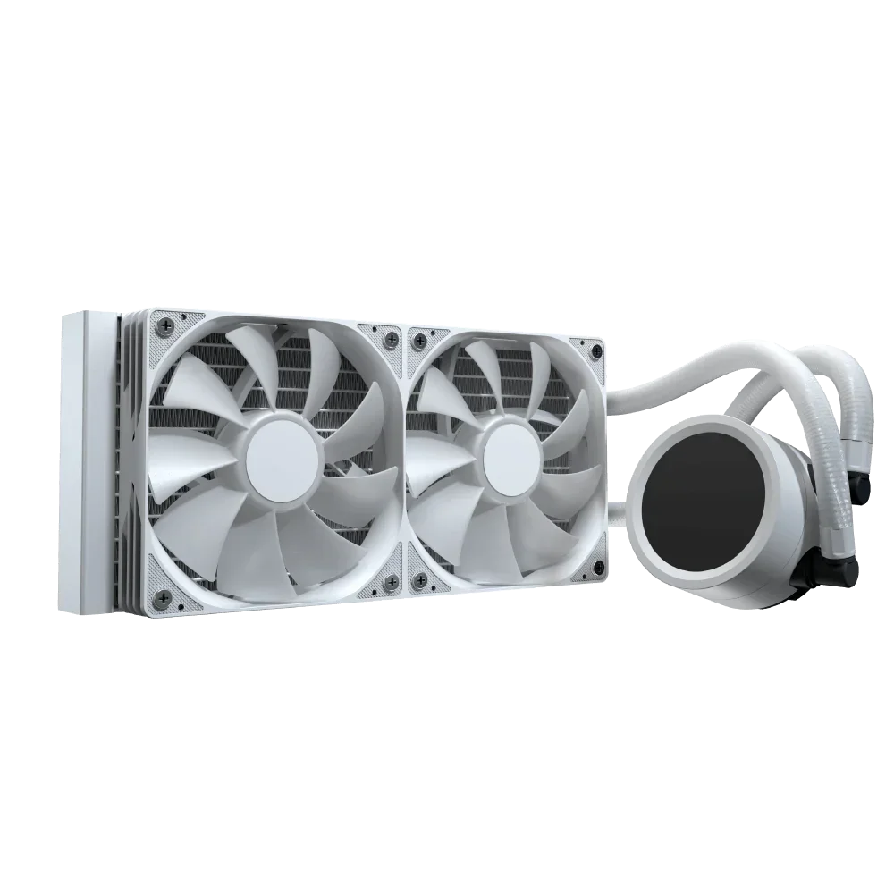 AeroCool Liquid Cooler Abyss L240R Digi, White