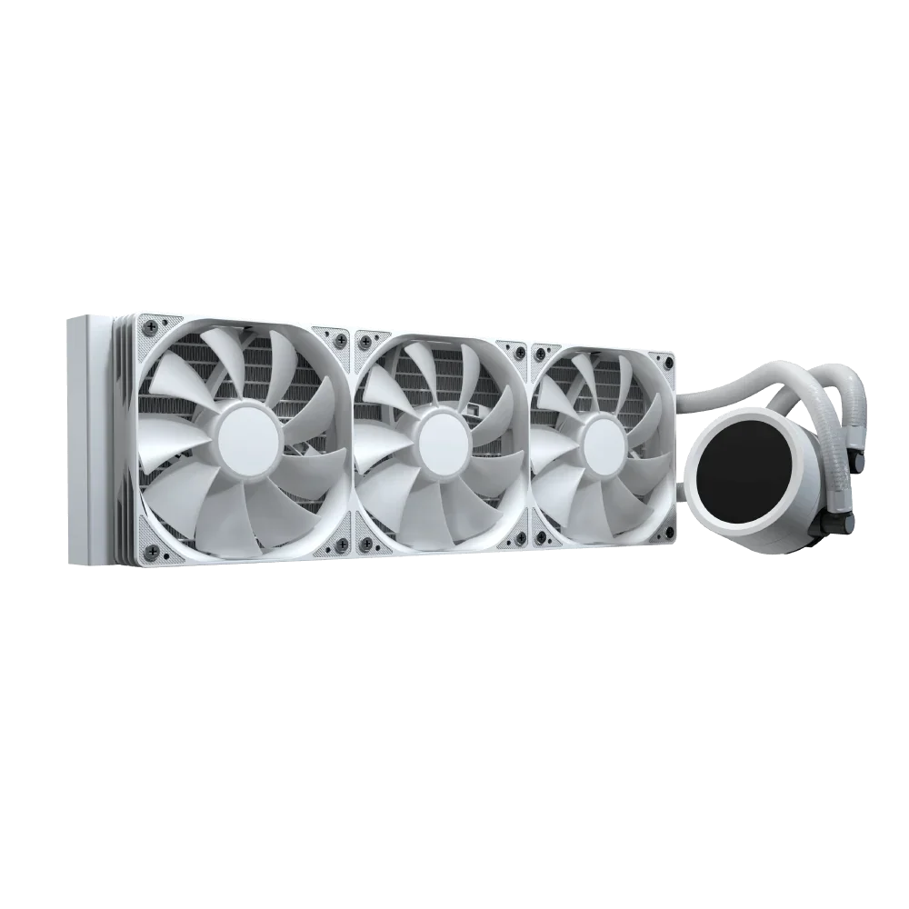Aerocool Abyss L360R 360mm Digi ARGB Liquid Cooler, White
