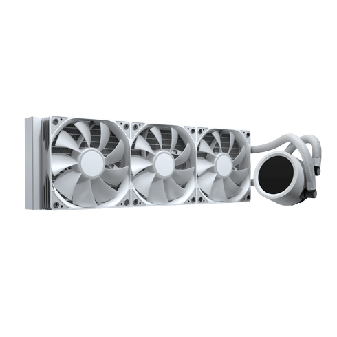 Aerocool Abyss L360R 360mm Digi ARGB Liquid Cooler, White