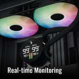 AeroCool Liquid Cooler Abyss L240R Digi, White