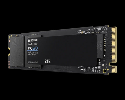Samsung 990 EVO Plus 2TB Hybrid PCIe 5.0/PCIe 4.0 M.2 SSD - Anigma
