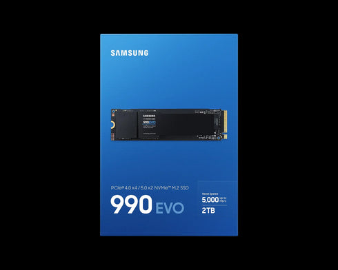 Samsung 990 EVO Plus 2TB Hybrid PCIe 5.0/PCIe 4.0 M.2 SSD - Anigma