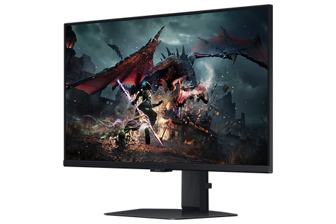 Samsung 27" Odyssey G50D QHD Gaming Monitor, 180Hz refresh rate & 1ms response time