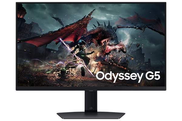 Samsung 27" Odyssey G50D QHD Gaming Monitor, 180Hz refresh rate & 1ms response time